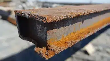 rdja na metalu