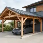 Izrada nadstrešnice za automobil